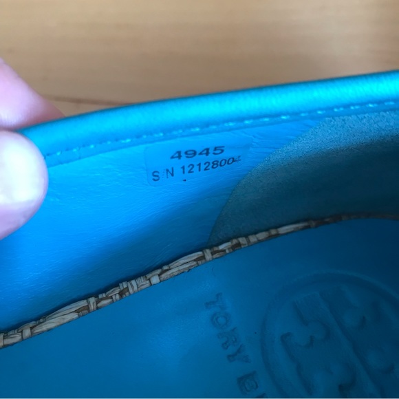 Tory Burch raffia straw Reva ballet flats - Picture 8 of 10